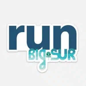 Big Sur running sticker Big Sur marathon