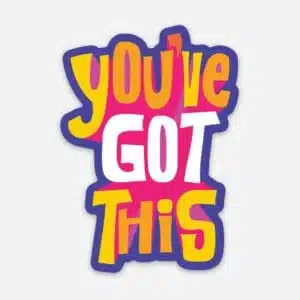 inspirational sticker