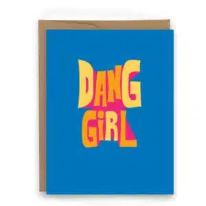 dang girl congrats card for girl congrats card for marathon congrats card for rockstars congrats card for runners