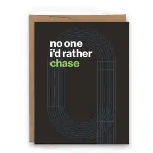 card for runners card for track runners