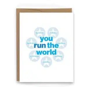 world marathon majors card greeting card for world marathon majors marathon majors card