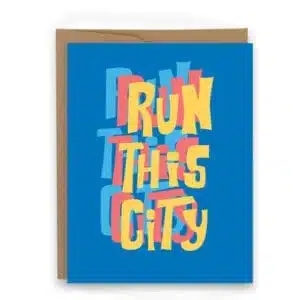 card for runners run this city