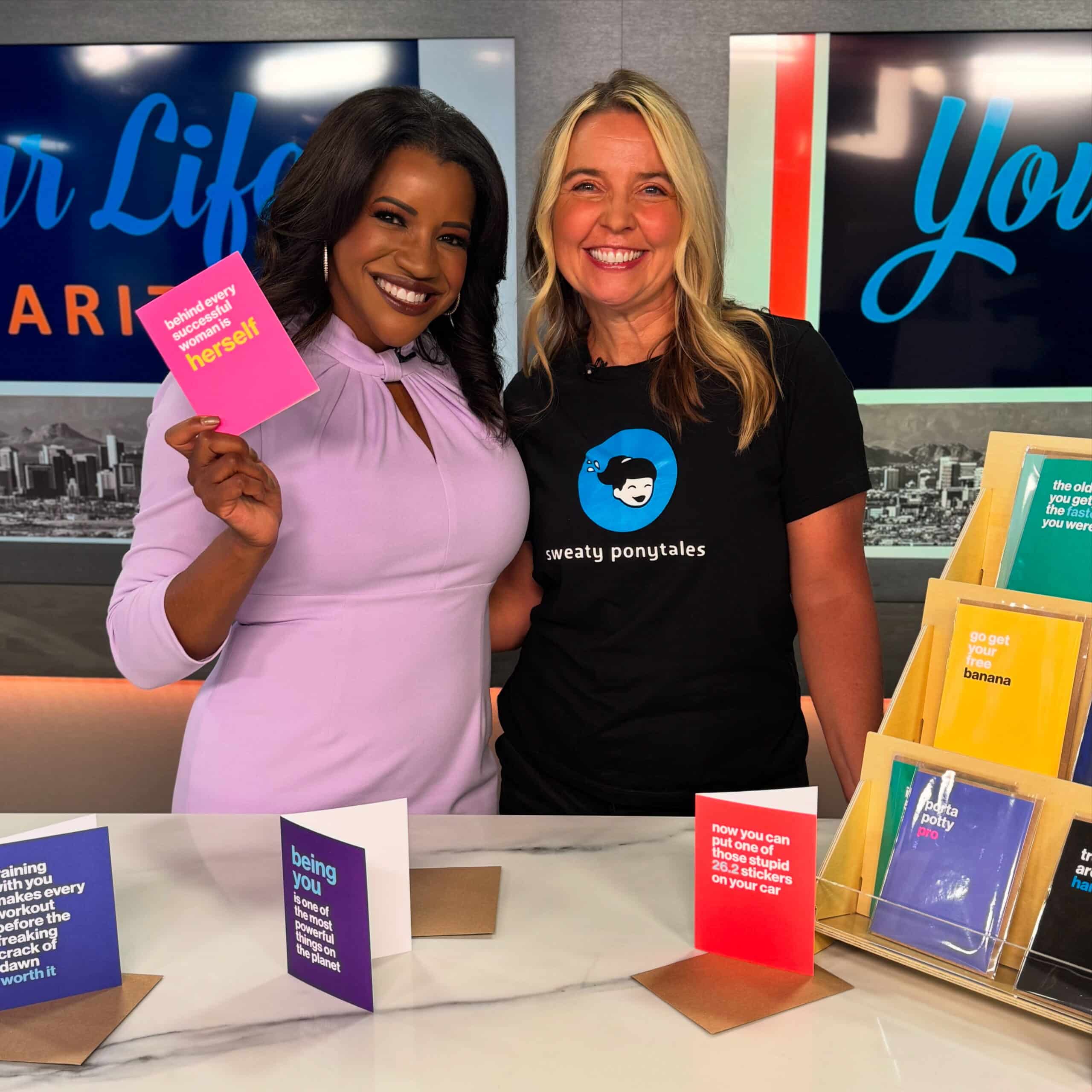 Julie Justison from Sweaty Ponytales on AZFamily