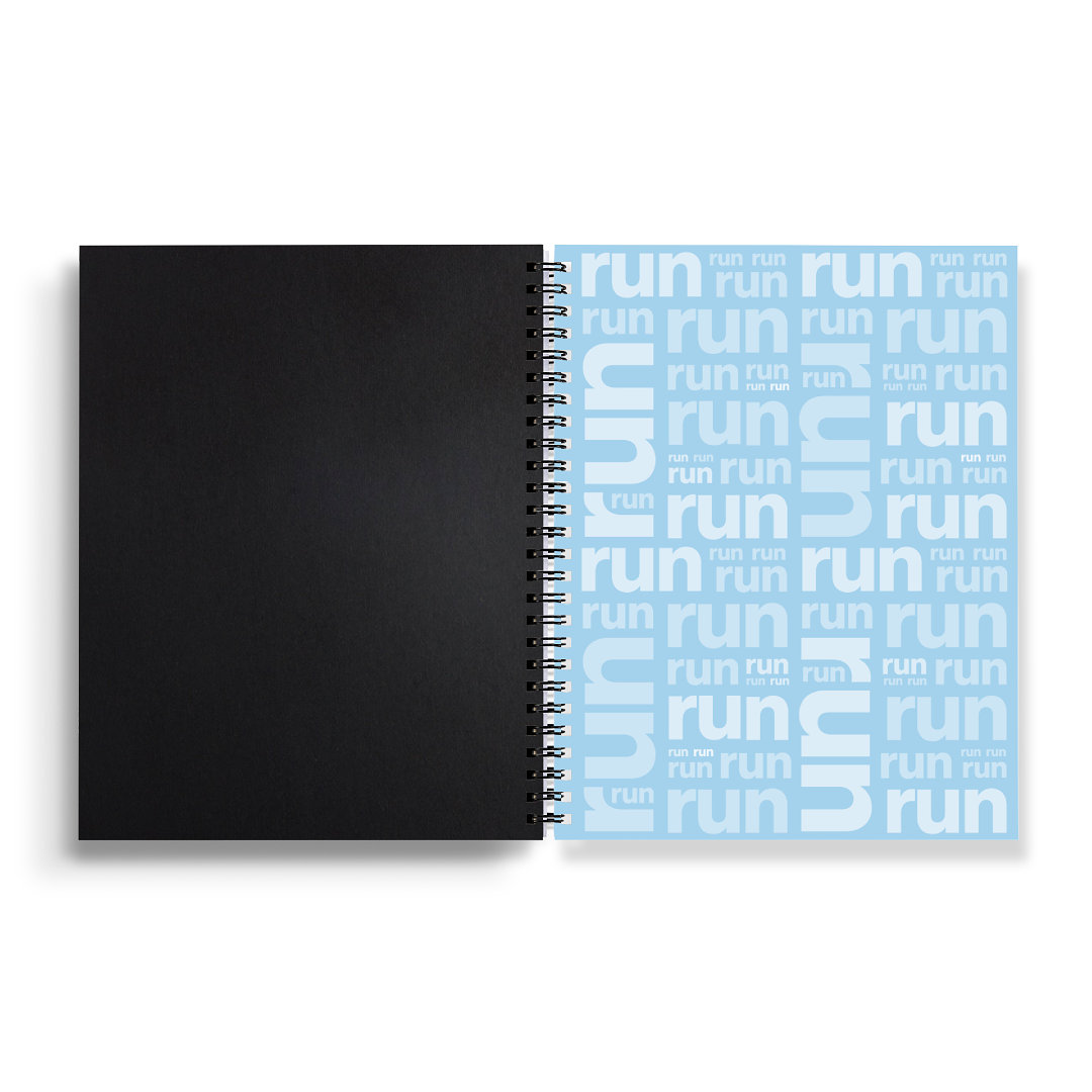 Sweaty Ponytales, Notebook for Runners, All I Need is a Run, inside back cover
