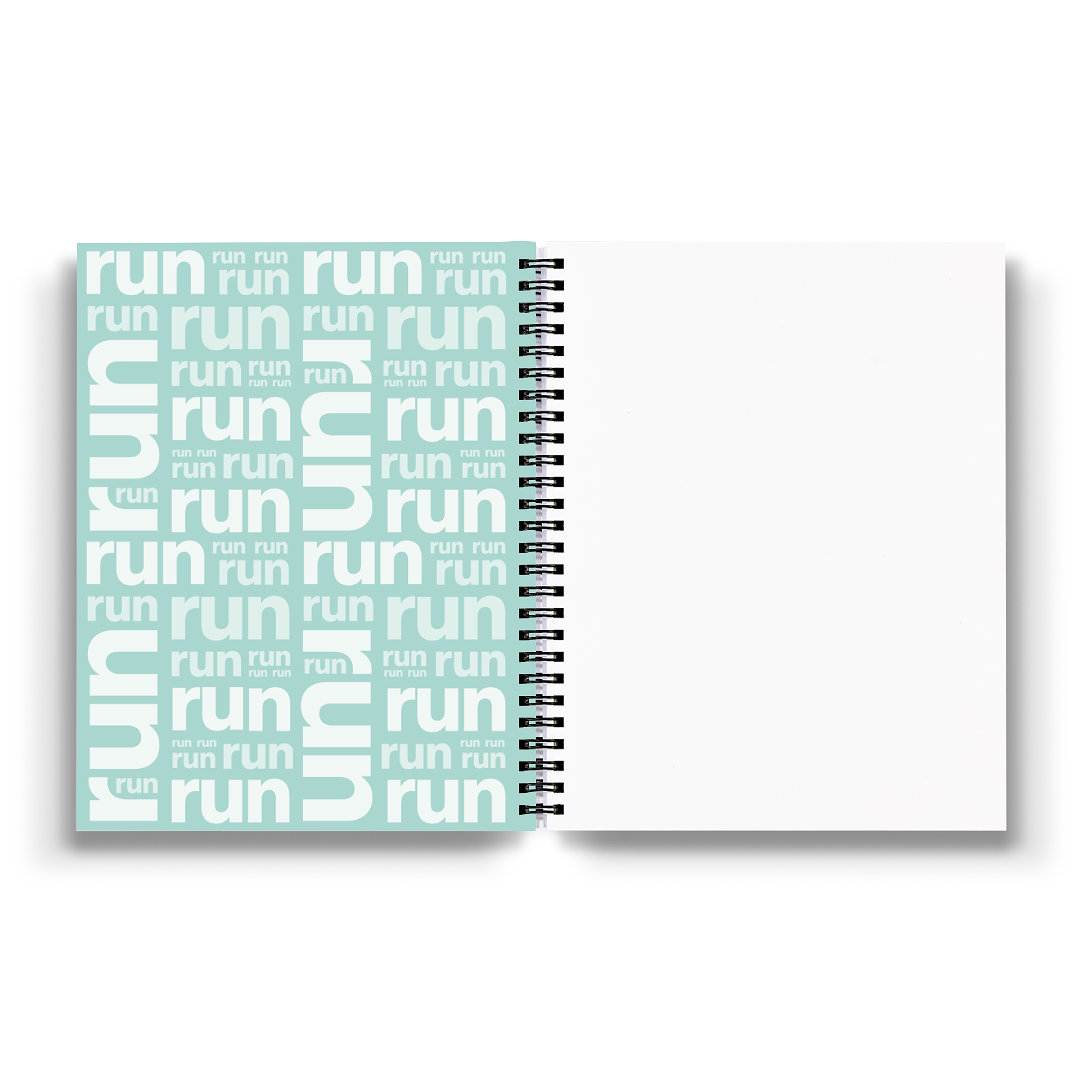 Sweaty Ponytales, Notebook for Runners, I'd So Much Rather Be Running, Inside Front Cover