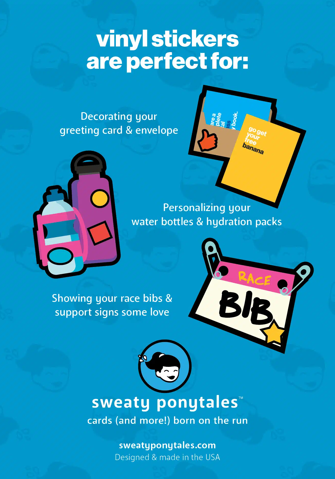 Sticker Sheet backer card