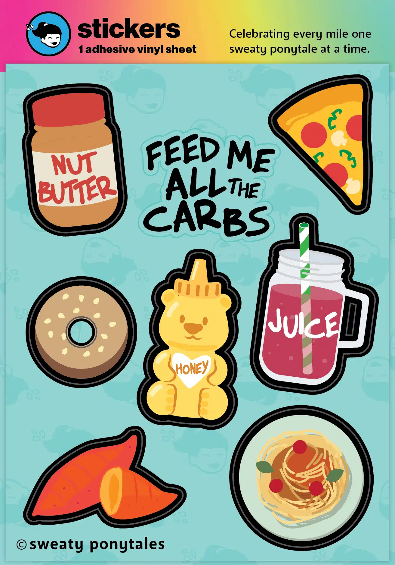 Sticker sheet - Carbs